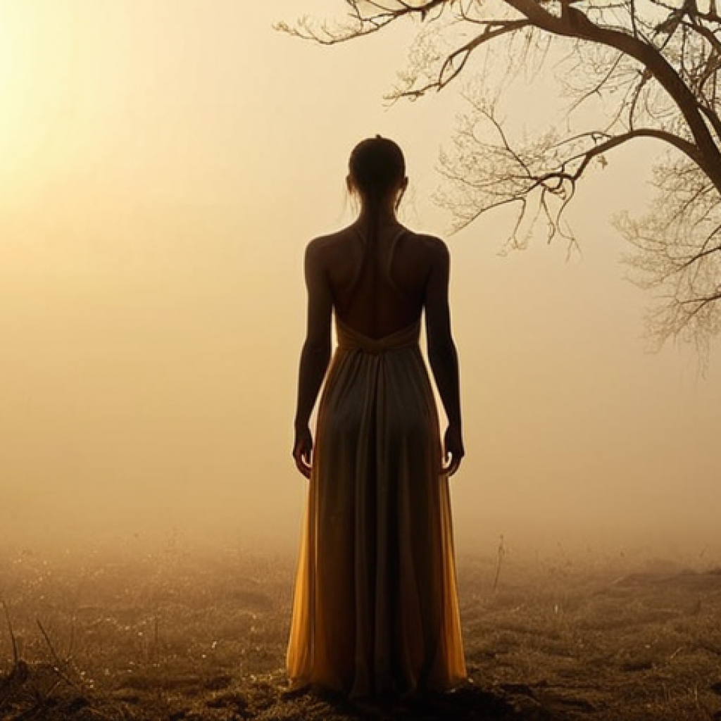 **Prompt 1: The Awakening of Inner Light**
    A solitary figure, appearing slightly lost or overwhelmed, stands in a soft, misty environment that symbolizes uncertainty. Gradually, a warm, golden light begins to emanate from within their chest, illuminating their face with a gentle, hopeful expression. The light grows, pushing back the mist, signifying the discovery and embrace of self-love as a guiding force. The mood is one of quiet revelation and nascent empowerment.